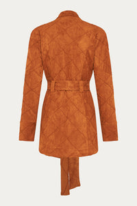 GUARDIAN JACKET DRESS TABAC