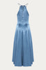 STANCE DRESS DENIM BLUE