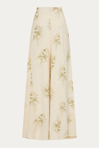 NUVAN PANTS BEIGE/LIGHT GREEN