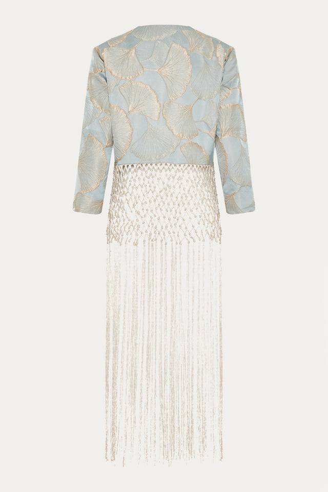 SCULPTURE JACKET LIGHT BLUE