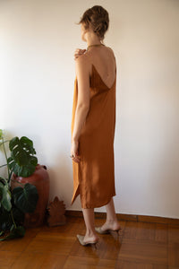 CRESCENT DRESS tabac