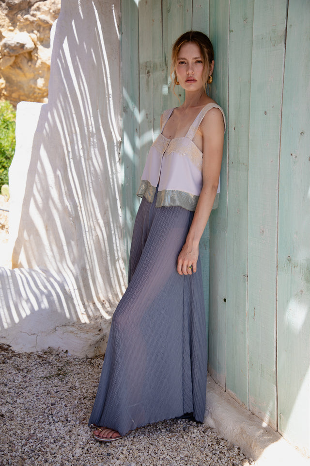 IANTHE TOP LIGHT BLUE