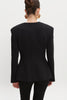 HOURGLASS BLAZER BLACK