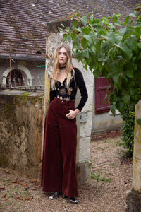 BRAVE PANTS BORDEAUX