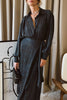 INNER VOICE WRAP SKIRT ANTHRACITE