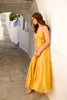 FENELLA DRESS GOLD YELLOW