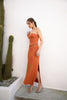 ALLURA DRESS CAMEL
