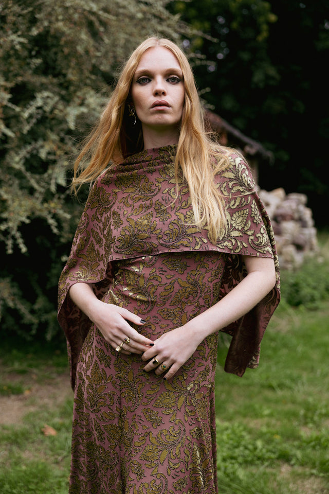 MATHEA DRESS & SHAWL