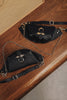 "TELL IT TO MY HEART" BLACK NICKEL WAIST BAG