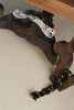 "DROP BABY DROP" BLACK GOLD BELT
