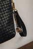 "LA ISLA BONITA" BLACK GOLD CLUTCH BAG