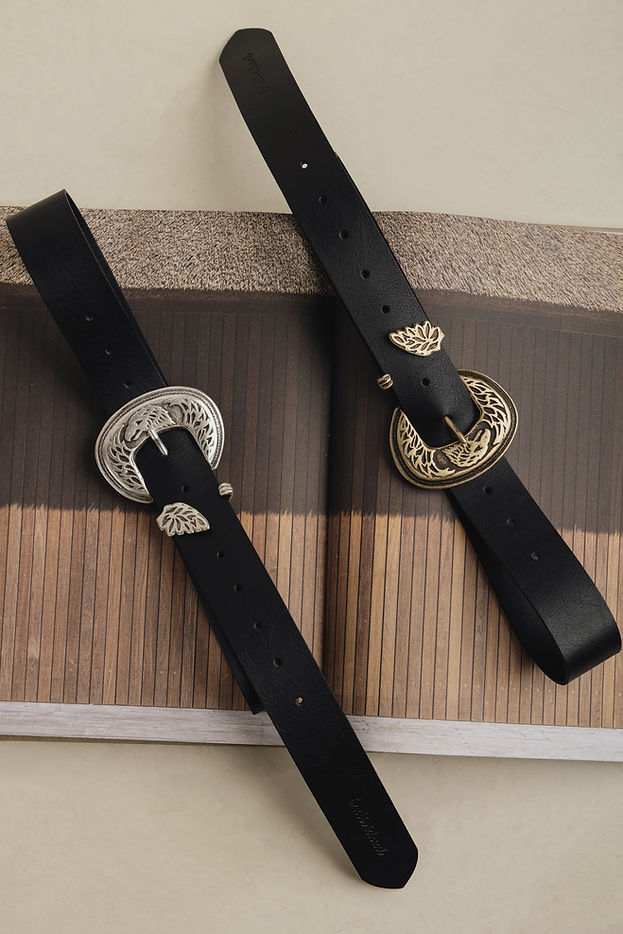 "MELODY OF YOU" BLACK BRONZE BELT