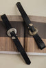 "MELODY OF YOU" BLACK BRONZE BELT