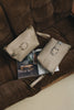 "RHIANNON" BEIGE NICKELCLUTCH BAG