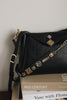 "BEAUTIFUL THINGS"BLACK GOLD SHOULDER BAG