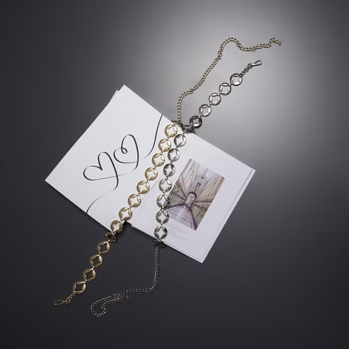 "SWING IT" NICKEL CHAIN BELT