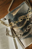"DANCING WITH MY SELF" GOLD CHAIN BELT