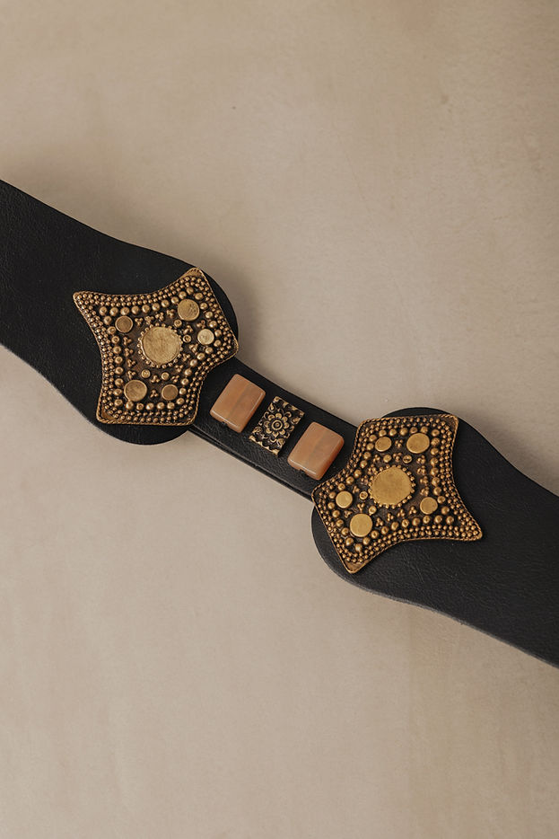 "GYPSY" BLACK BRONZE BELT