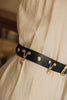 "DROP BABY DROP" BLACK GOLD BELT