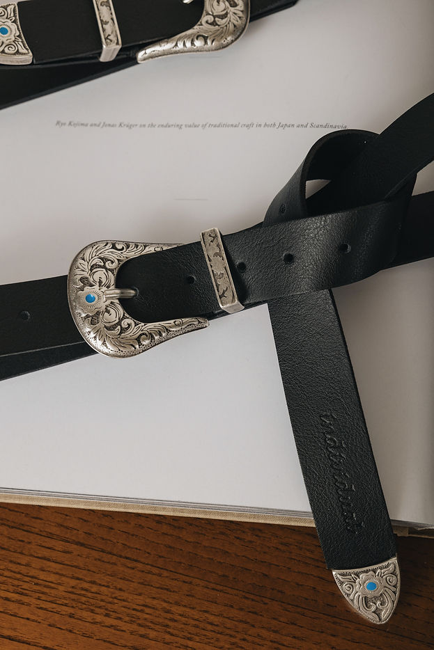 "ON THE BEACH" BLACK BELT