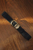 "LOVE OVER GOLD" BLACK GOLD BELT