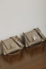 "WINGS" BEIGE GOLD SHOULDER BAG