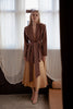 RHIA BLAZER BROWN