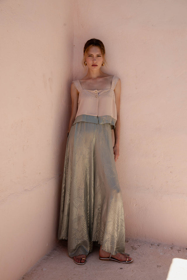IANTHE TOP DUSTY ROSE
