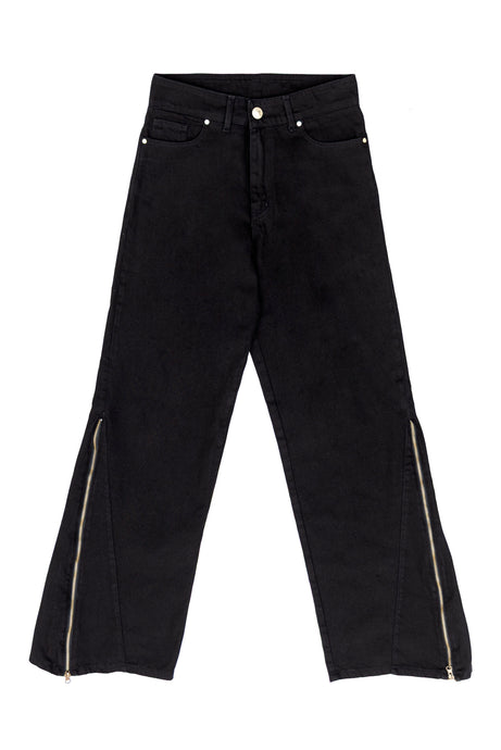 SABINE DENIM PANTS BLACK