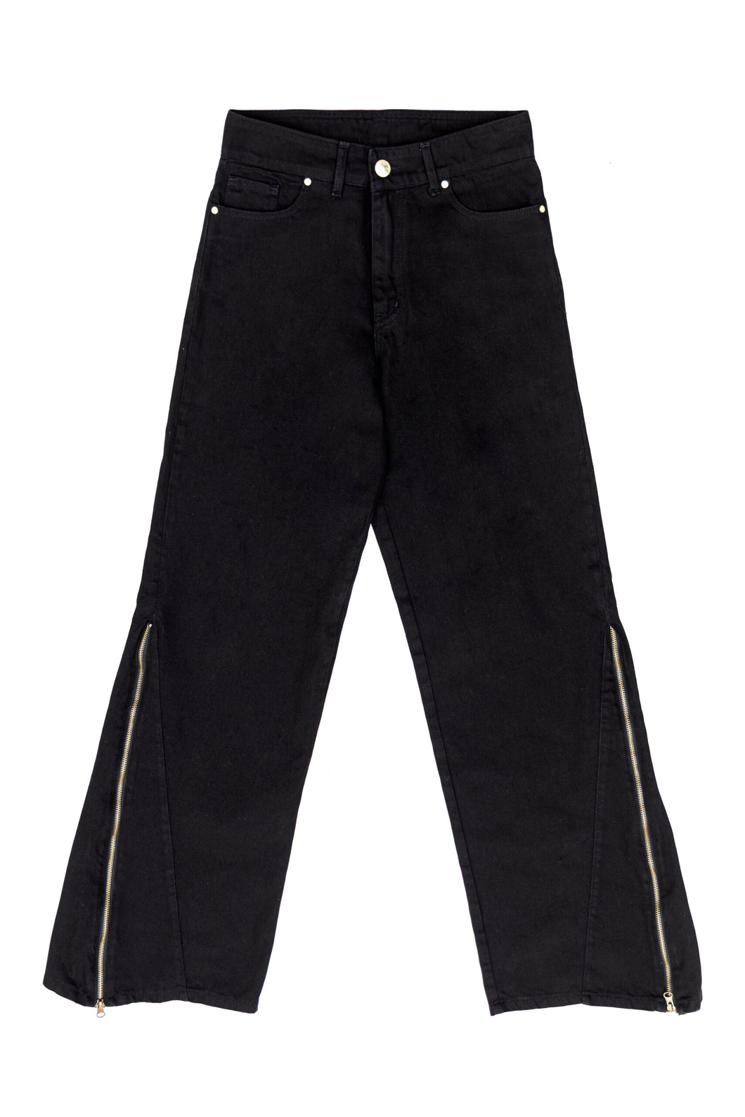 SABINE DENIM PANTS BLACK