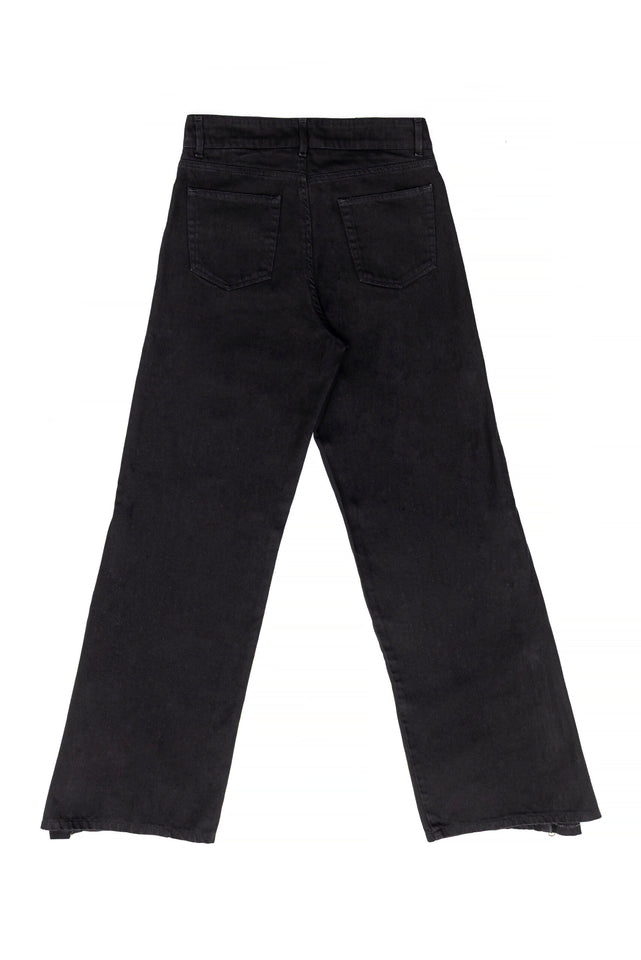 SABINE DENIM PANTS BLACK