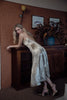 CERYLO DRESS OLIVE GREEN