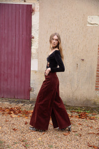 BRAVE PANTS BORDEAUX
