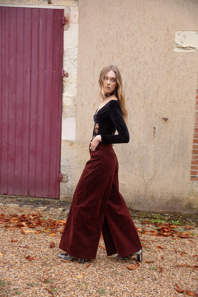 BRAVE PANTS BORDEAUX