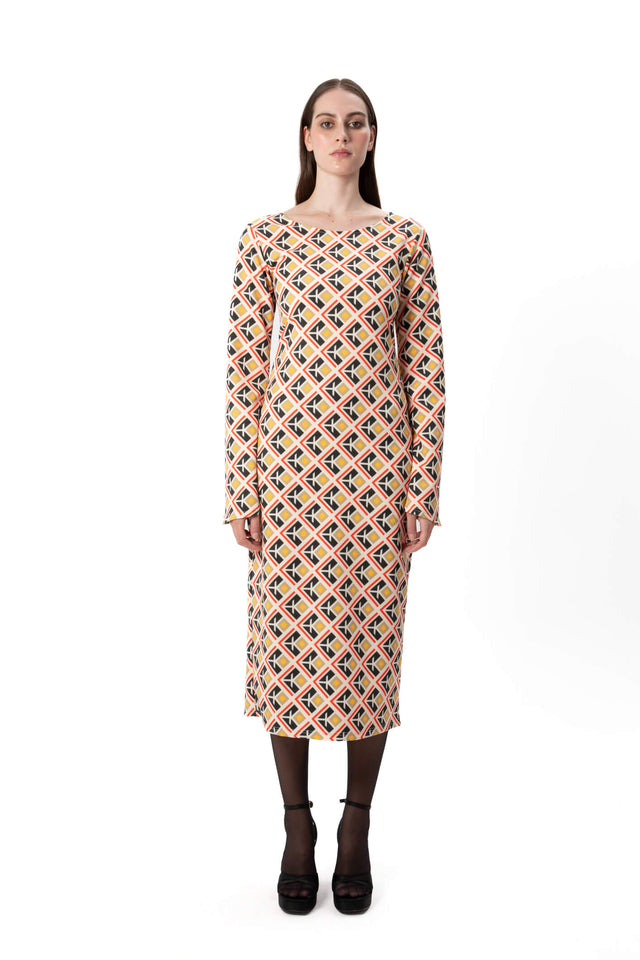 Mooring Dress print