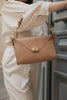 "SKY" MOCHA GOLD SHOULDER BAG