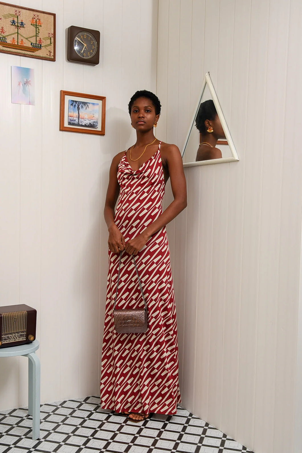 CHILL ISLAND MAXI DRESS |BORDEAUX