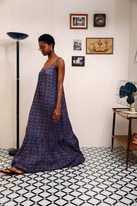 CHILL ISLAND DRESS |BLUE