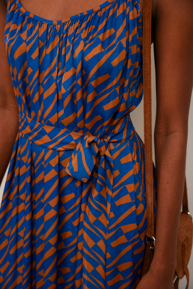 CHILL ISLAND DRESS |BLUE