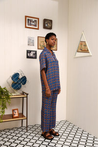 CHILL ISLAND PANTS |BLUE