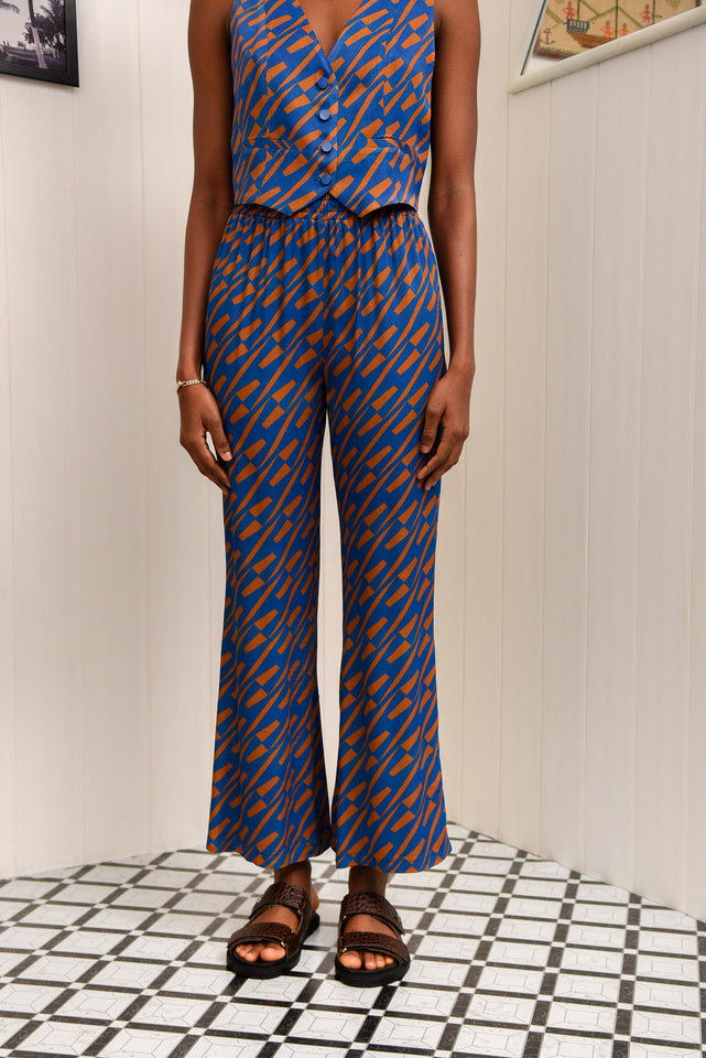 CHILL ISLAND PANTS |BLUE