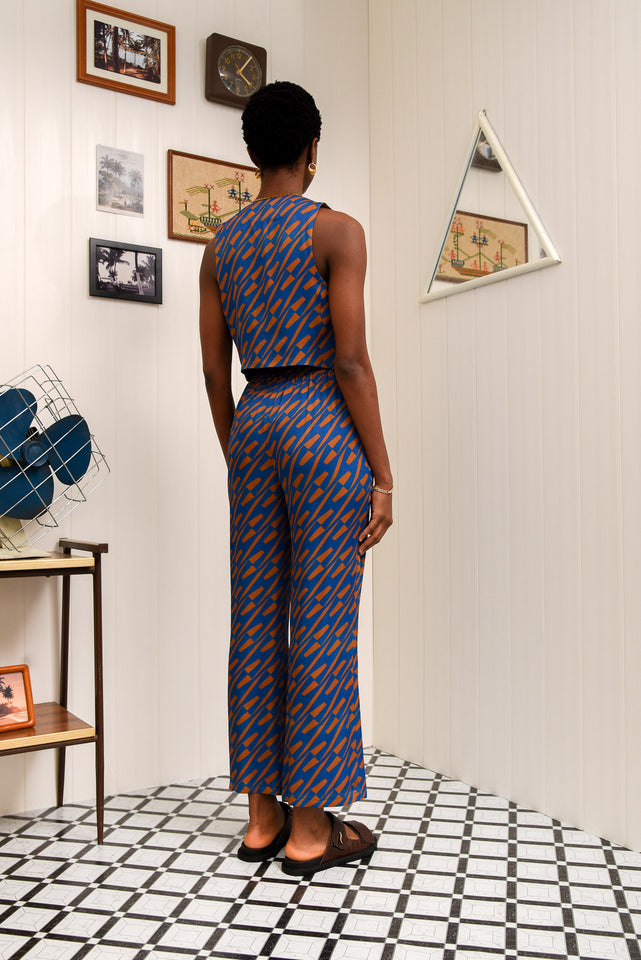 CHILL ISLAND PANTS |BLUE