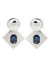 FOVOS EARRINGS (silver/blue)