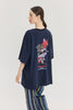 CHEETAH BLUE T-SHIRT MIRAGIA