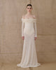 ECRU CROCHETED MAXI DRESS