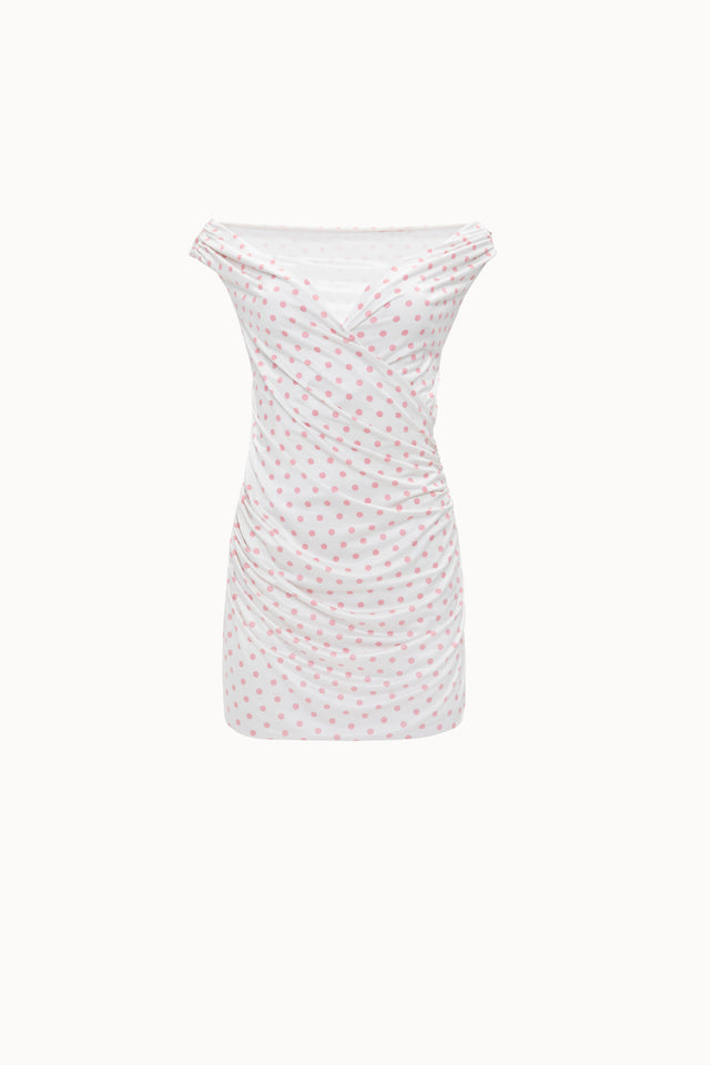 POLKA DOT MINI DRESS