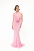 BRIGHT PINK MAXI GOWN