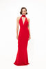 FIRE RED MAXI GOWN