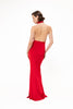 FIRE RED MAXI GOWN