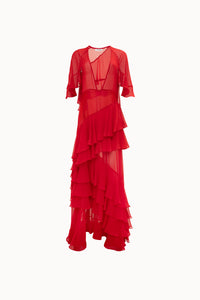 VASSIA'S RED PASSION DRESS